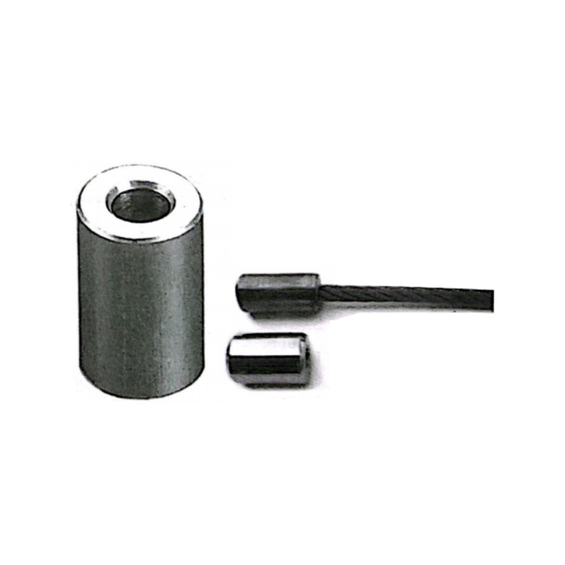 Stalen stopknoppen voor staalkabel (laag koolstofstaal, 1/8"–1-1/4")