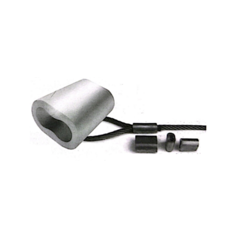 SAFETYLIFT Aluminium ferrule JIS Type buitenste ovale binnenste zandloperontwerp