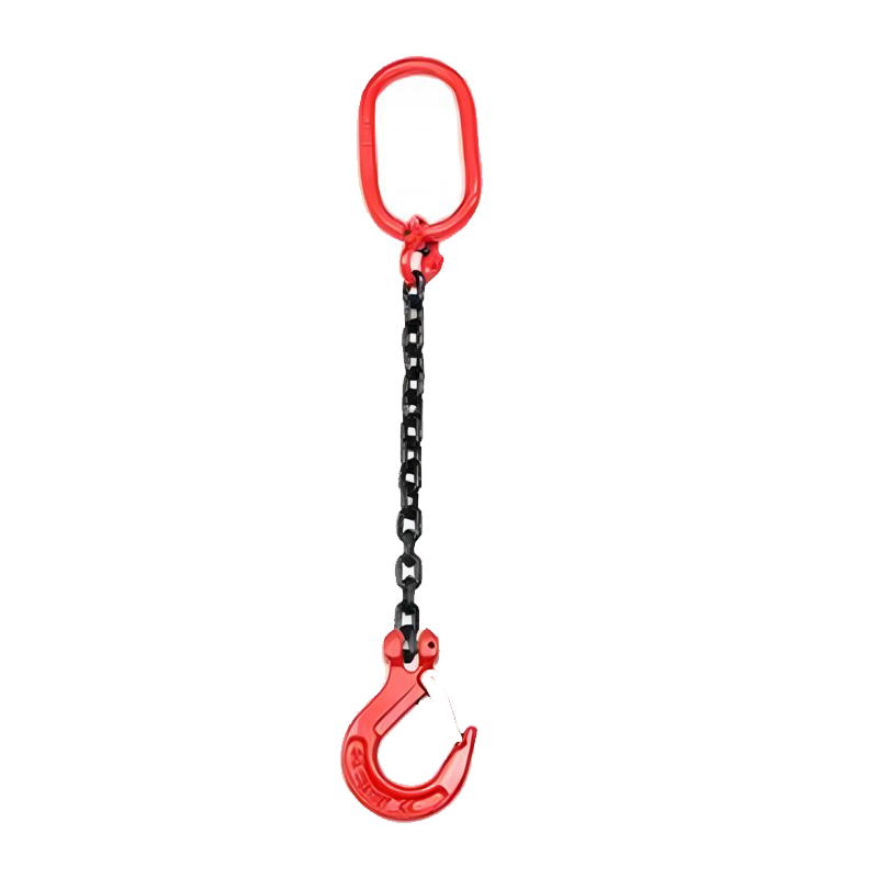 Enkele draaibare veiligheidshaak met beenketting (SOS)